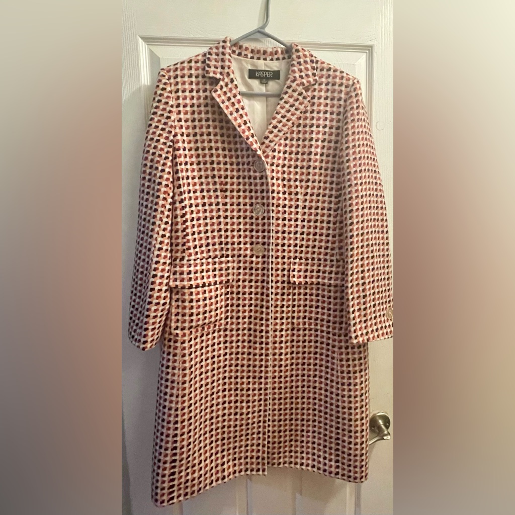 2 For $100 Kasper Tweed Coat